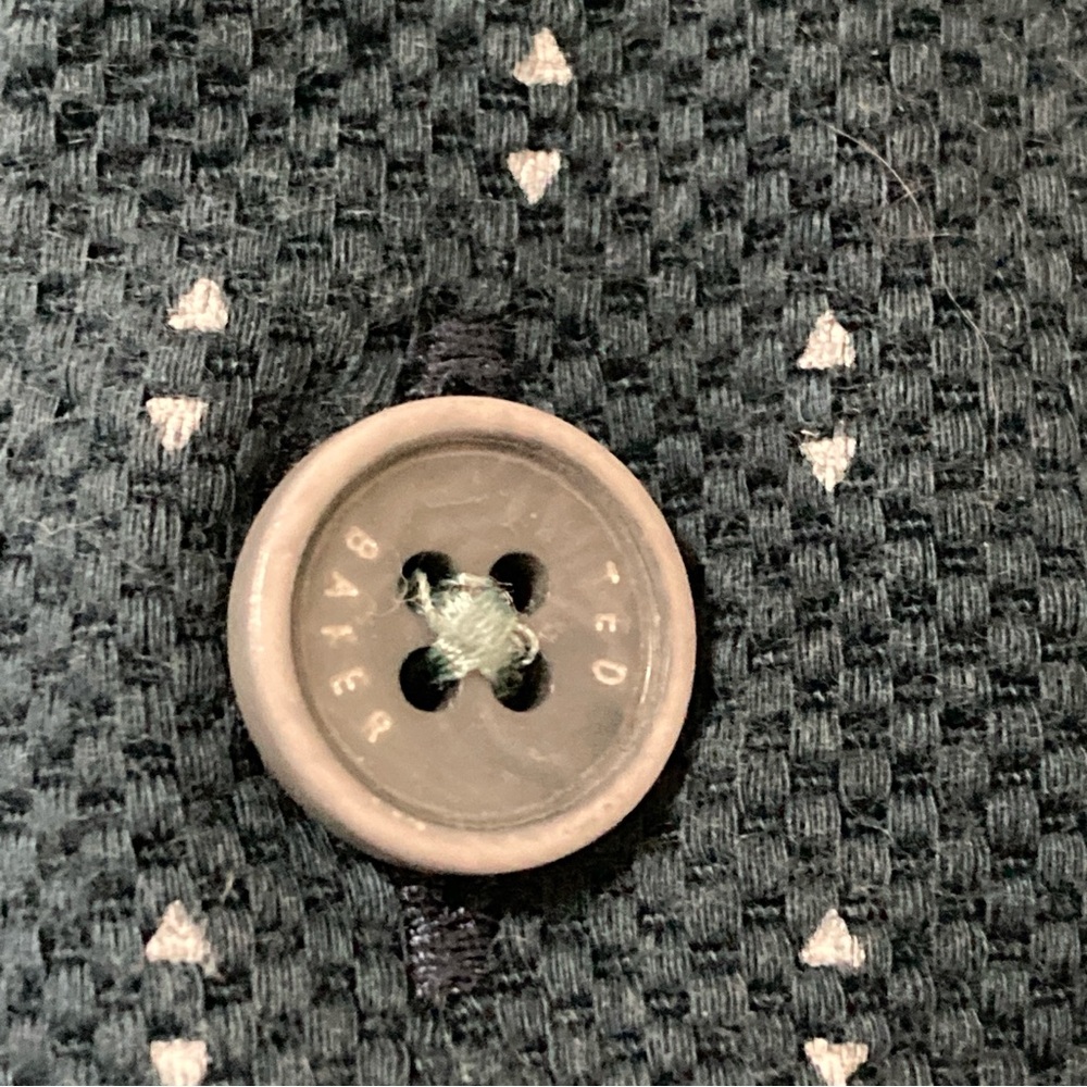 Ted Baker London Men’s Blue Casual Button Down Shirt Size S - Picture 4 of 13